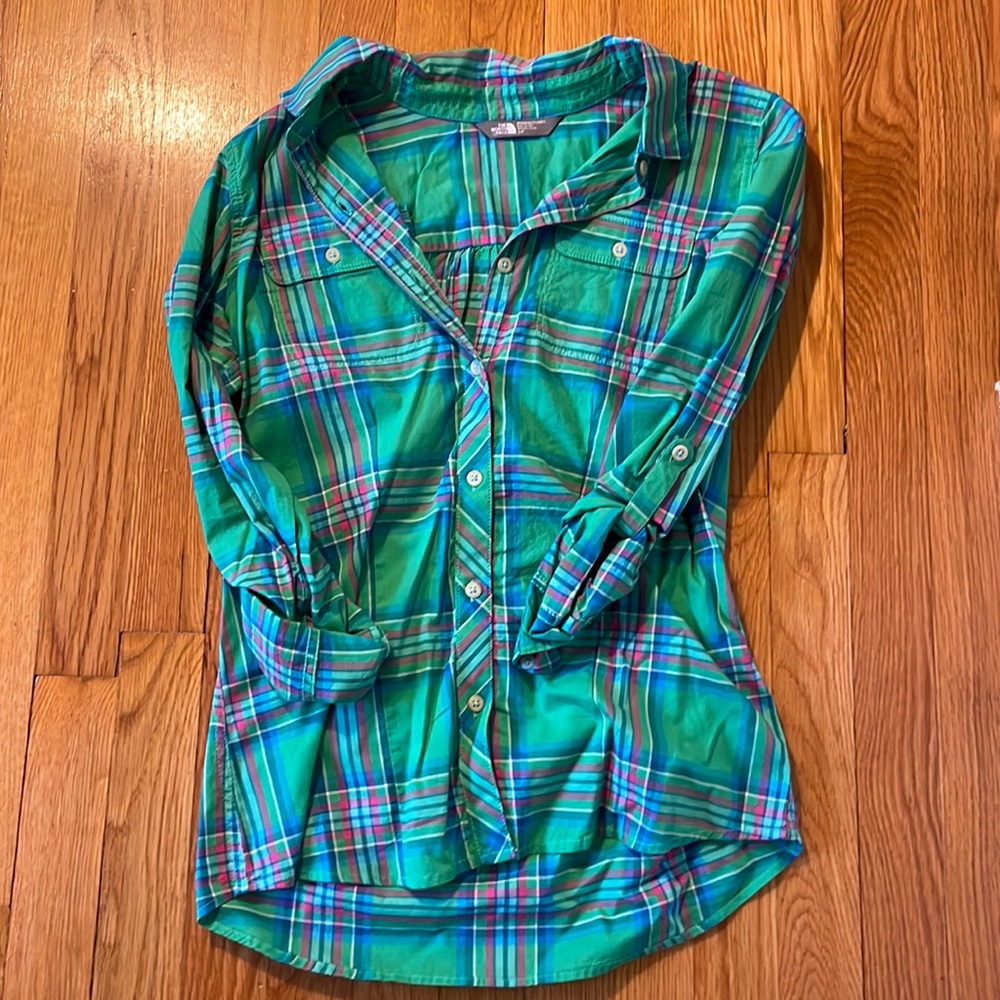 North Face Button-Down Hiking Shirt